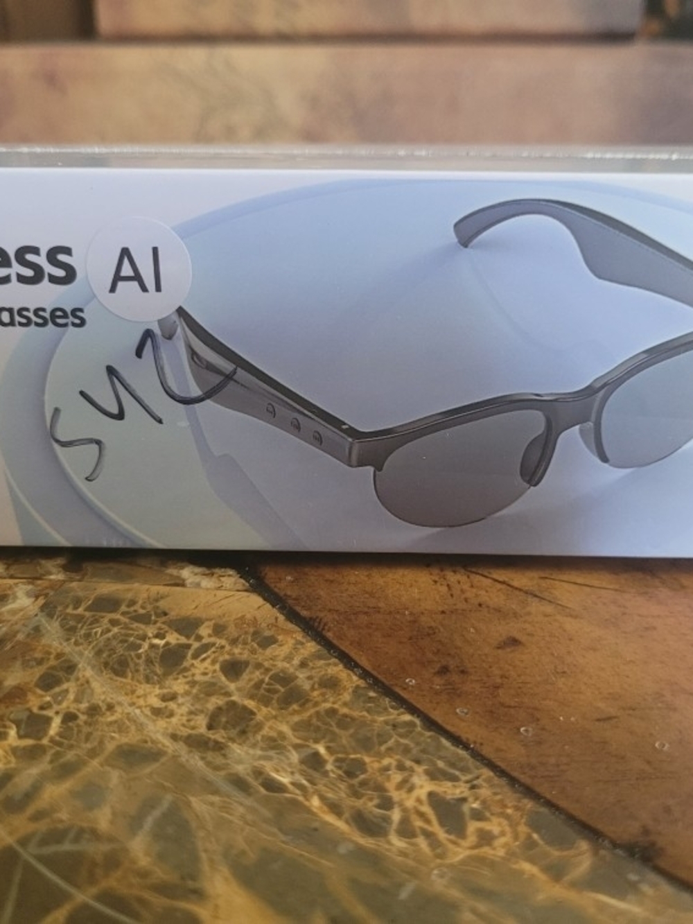 Smart Glasses AI Sunglasses - Black